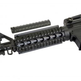 Spyruoklinis šautuvas M4A1 su metaliniais bėgiais