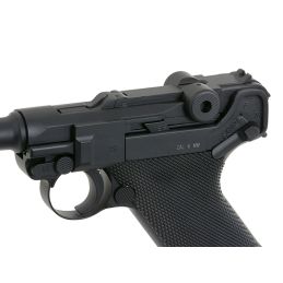 Luger P08 CO2 Airsoft püstol - Täismetallist, Saksa II maailmasõja relva, tugevam kui roheline gaas