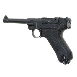 Luger P08 CO2 Airsoft püstol - Täismetallist, Saksa II maailmasõja relva, tugevam kui roheline gaas
