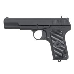 TT-33 Tokarev Airsoft GBB pistole - padomju Otrā pasaules kara šaujamierocis, pilnmetāls