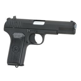 TT-33 Tokarev Airsoft GBB pistole - padomju Otrā pasaules kara šaujamierocis, pilnmetāls