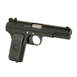 TT-33 Tokarev Airsoft GBB pistoletas - Premium variantas, stipresnis grįžtamasis vožtuvas, Sovietų Sąjungos II pasaulinis karas
