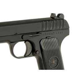 TT-33 Tokarev Airsoft GBB pistole - Premium variants, spēcīgāks atpakaļgaitas mehānisms, padomju II Pasaules kara pistole