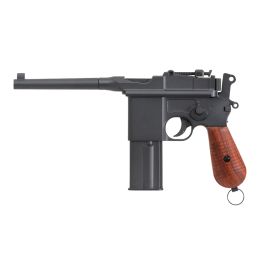 Mauser C96 M712 Schnellfeuer CO2 Airsoft püstol - Select-Fire Saksa luudakäepide
