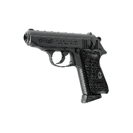 Oficialiai licencijuotas airsoft dujinis pistoletas Walther PPK/S - Džeimso Bondo ginklas, tikri prekių ženklai