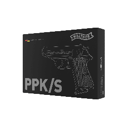 Oficialiai licencijuotas airsoft dujinis pistoletas Walther PPK/S - Džeimso Bondo ginklas, tikri prekių ženklai