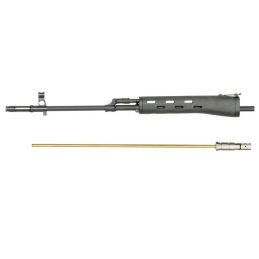 SVD Dragunov Airsoft Spring-Cocking Snaiper - must, 400 FPS, 600 mm läbimõõduga