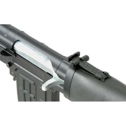 SVD Dragunov Airsoft Spring-Cocking Snaiper - must, 400 FPS, 600 mm läbimõõduga