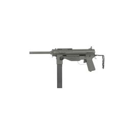 M3A1 Grease Gun Airsoft AEG – WWII Full-Metal SMG, 500-rd Hi-Cap