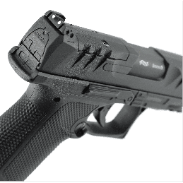 Walther PDP F-seeria CO2 Airsoft püstol - kompaktne, Max 2 J, optika valmis